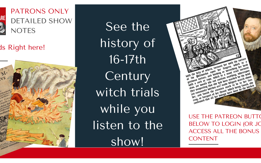 Witch Trials and Aquittals Marion Gibson Detailed Show Notes